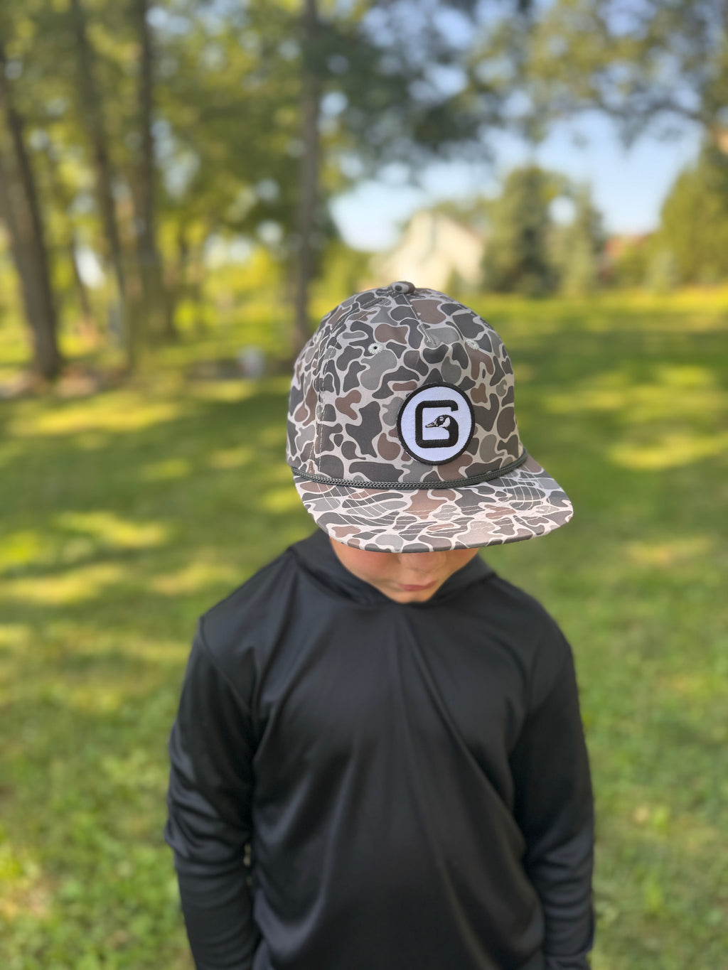 Youth Smokeshow Camo / Grey Rope