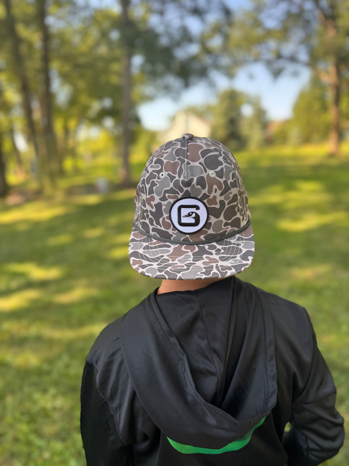 Youth Smokeshow Camo / Grey Rope