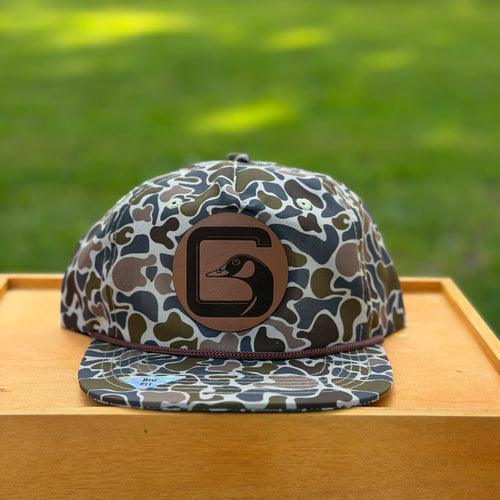 Big Fit Bayou Camo / Brown Rope