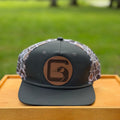 Perforated Structured Dark Slate-Smokeshow Camo/ Gray Rope