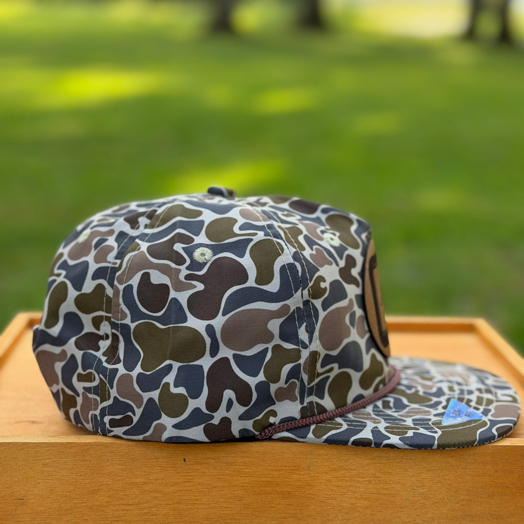 Big Fit Bayou Camo / Brown Rope