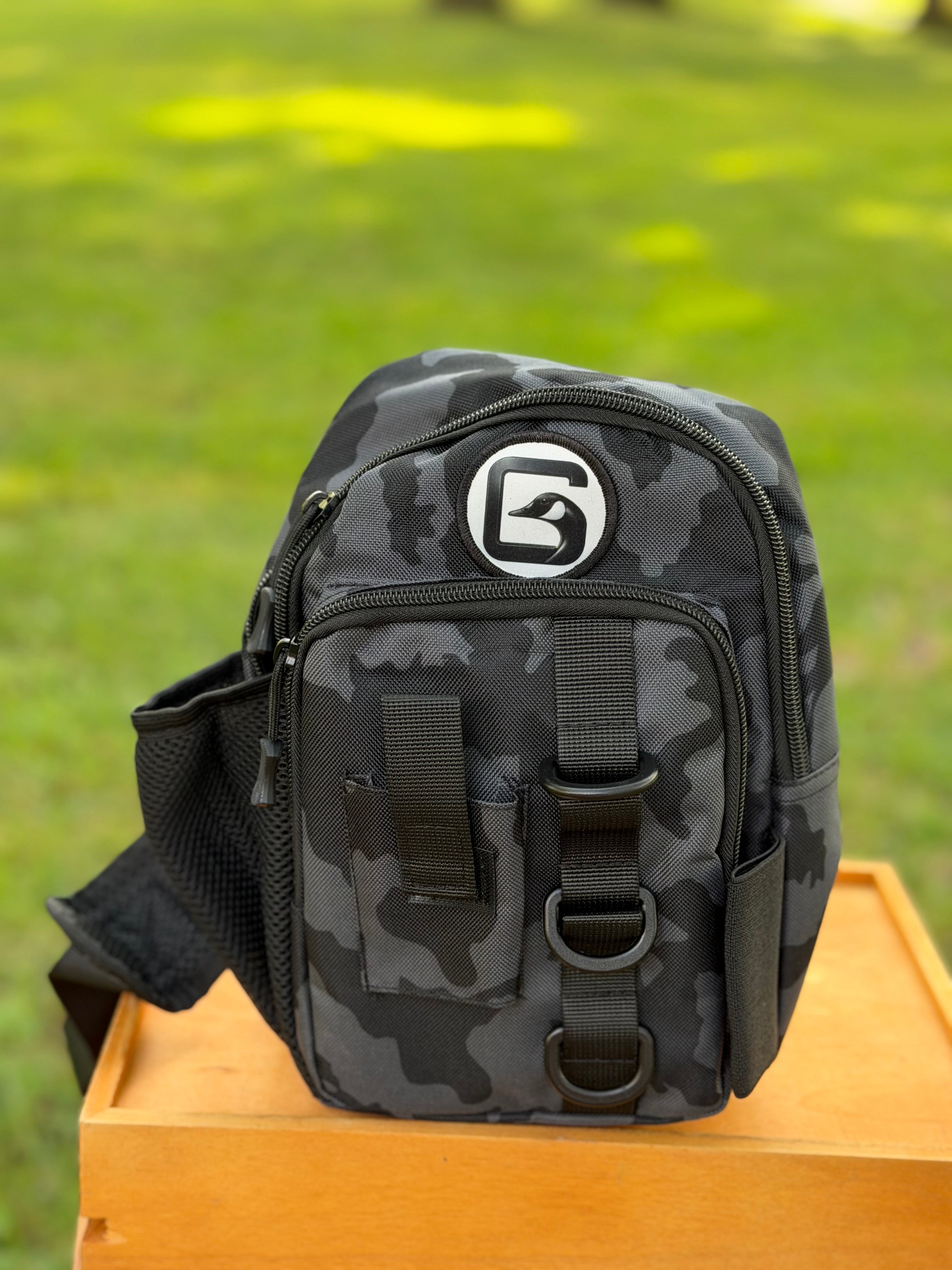 Black Camo Tackle Bag