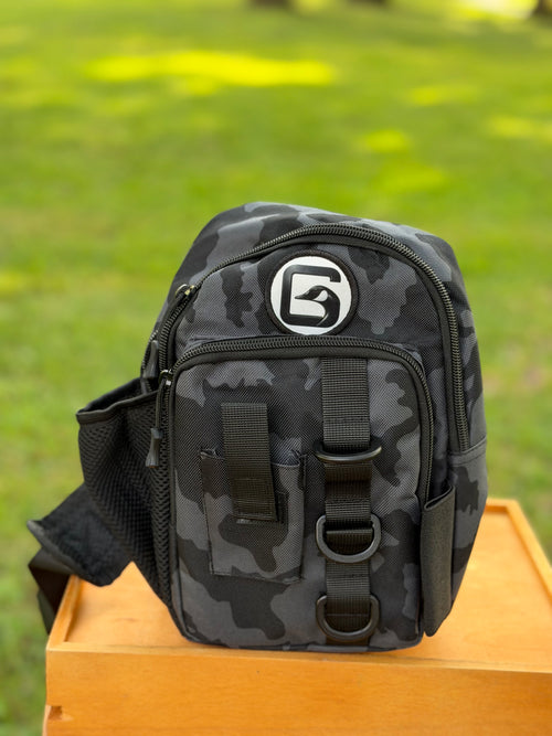 Black Camo Tackle Bag