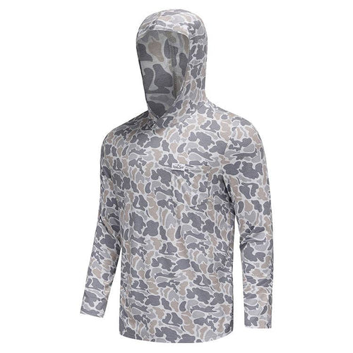 Drift Performance Hoodie - Smoke Camo