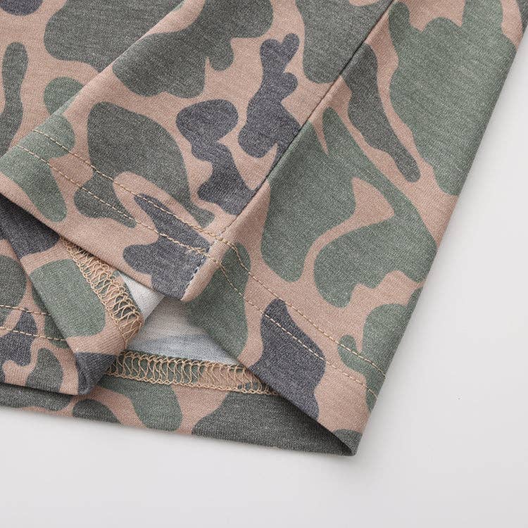 Drift Performance Crew - Long Sleeve - Duck Camo